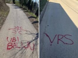 Идентификовано лице које је исписивало графите код Маглаја