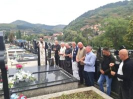 Служен парастос за погинуле борце инжењеријског вода